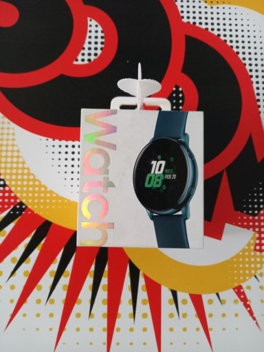 Zdjęcie oferty: Smartwatch SAMSUNG Galaxy Watch Active Niebieski