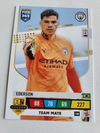 Zdjęcie oferty: PANINI FIFA 365 2023 karta bazowa Ederson 100