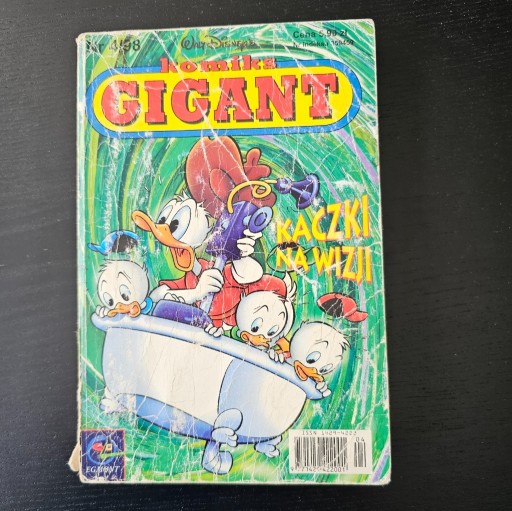 Zdjęcie oferty: Komiks gigant 4/98 - Kaczki na wizji