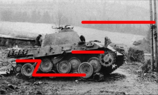 Zdjęcie oferty: Panzer V Panther Ausf. G, Belgia 1944