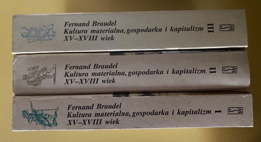 Zdjęcie oferty: Kultura materialna,gospodarka i kapitalizmXV-XVIII