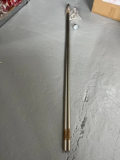 Zdjęcie oferty: Karnisz satyna 2 sztuki drążek rurka 16 mm 150 cm