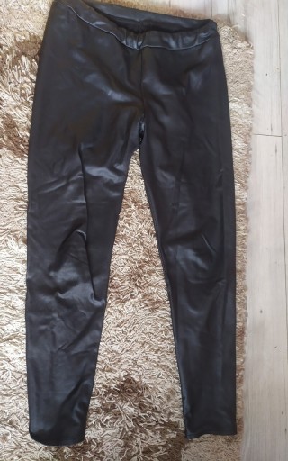 Zdjęcie oferty: Legginsy damskie imitacja skóry L