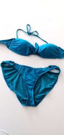 Zdjęcie oferty: turkusowy niebieski dwuczęściowy kostium kąpielowy