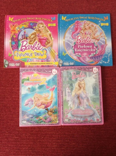 Zdjęcie oferty: Barbie 4 filmy DVD