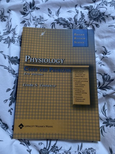 Zdjęcie oferty: Physiology Cases and Problems 2nd Ed L. Constanzo