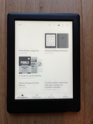 Zdjęcie oferty: Kobo glo hd czytnik ksiazek ebook epub mobi 6 cali