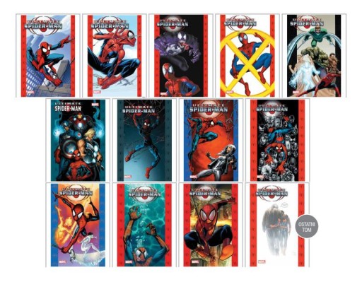 Zdjęcie oferty: ULTIMATE SPIDER-MAN x13 komplet NOWE MarvelClassic