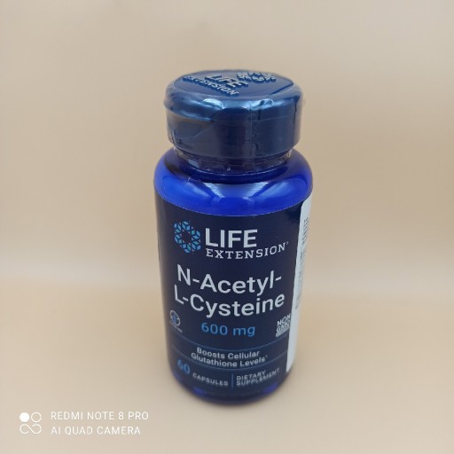 Zdjęcie oferty: LIFE EXTENSION N-Acetyl- L-Cysteine 600mg