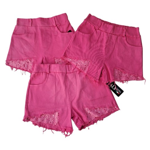 Zdjęcie oferty: SZORTY SPODENKI NA LATO CEKINY 4 LATA