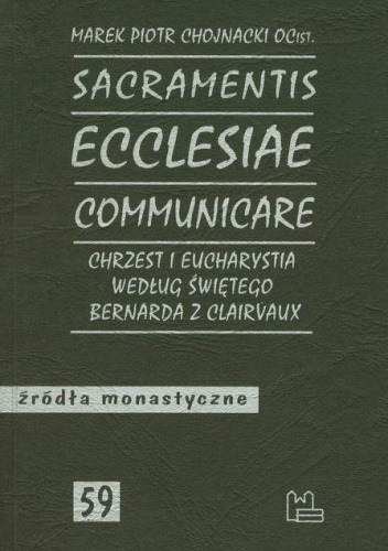 Zdjęcie oferty: Sacramentis ecclesiae communicare