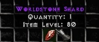 Zdjęcie oferty: Worldstone shard (WSS) Project Diablo 2 sezon 3 SC