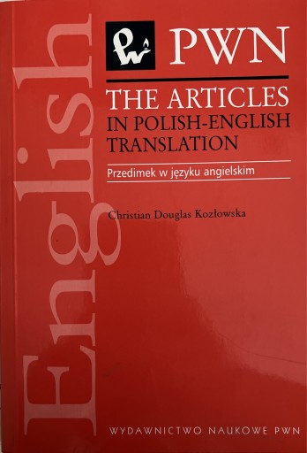 Zdjęcie oferty: The Articles in Polish -English translation
