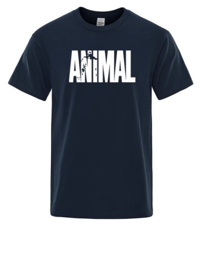 Zdjęcie oferty: Koszulka, T-shirt, Animal ,r. L granatowy
