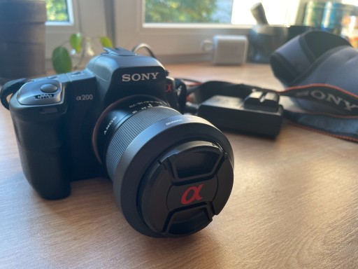 Zdjęcie oferty: Sony Alpha 200 aparat fotograficzny 