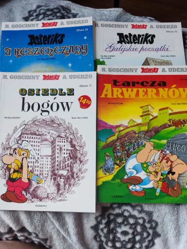 Zdjęcie oferty: Komiksy Asterix numery 11 17 28 32 zestaw 