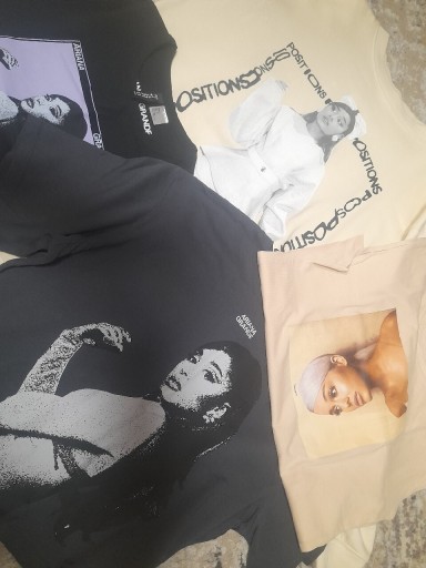 Zdjęcie oferty: Zestaw ariana grande hm bluza koszulka top t-shirt