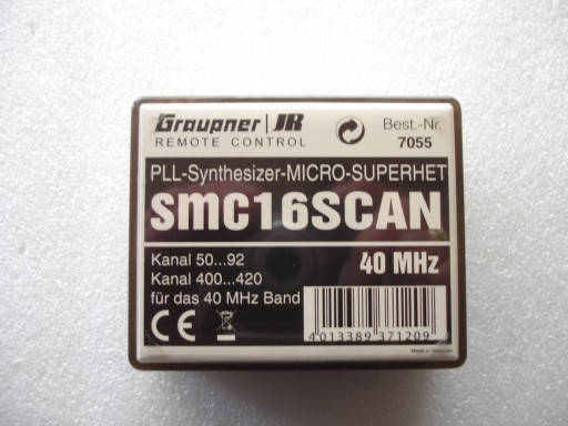 Zdjęcie oferty: Graupner Odbiornik 40 MHz z syntezą 8 kanałów.