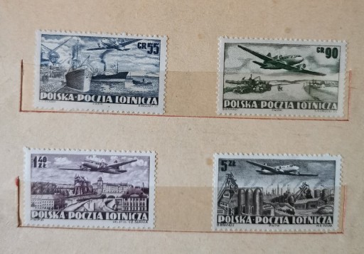 Zdjęcie oferty: Polska poczta lotnicza znaczki
