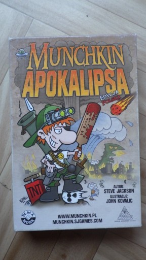 Zdjęcie oferty: Munchkin Apokalipsa + koszulki