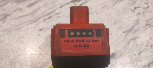 Zdjęcie oferty: Akumulator HILTI 14,4V  2,6Ah Li-Ion - USZKODZONY