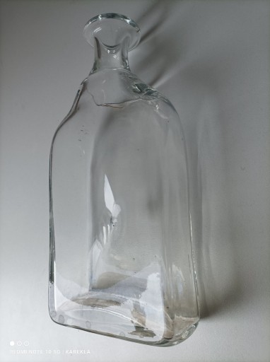 Zdjęcie oferty: butelka szklana, Krosno lata 70-te