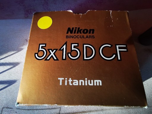 Zdjęcie oferty: Lornetka Nikon Titanium 5x15 DCF