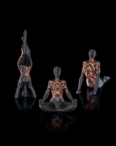 Zdjęcie oferty: Drukowane w 3D figurki jogi- zestaw 3 -