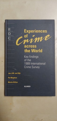 Zdjęcie oferty: Experiences of Crime across the World Dijk