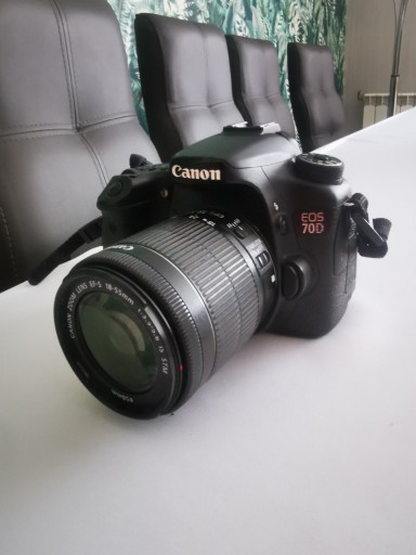 Zdjęcie oferty: Lustrzanka Canon 70d + 2 obiektywy 18-55mm 55-250 