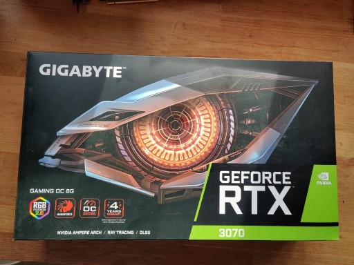 Zdjęcie oferty: Gigabyte GeForce RTX 3070 Gaming OC 8 GB
