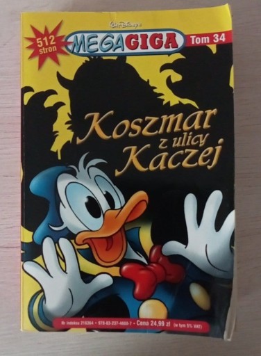 Zdjęcie oferty: Kaczor Donald Koszmar Z Ulicy Kaczej