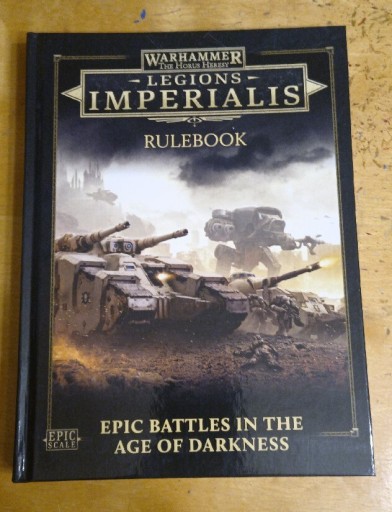 Zdjęcie oferty: Warhammer 40000 Legions Imperialis podręcznik 