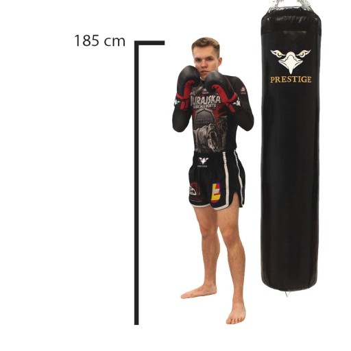 Zdjęcie oferty: Worek Bokserski Premium Carbon 180x40cm PEŁNY