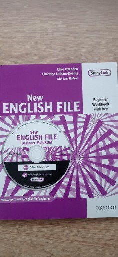 Zdjęcie oferty: New English File Beginner Workbook with key + CD
