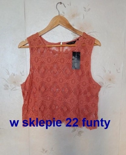 Zdjęcie oferty: New look bluzka z gipiury / koronki rozm 46