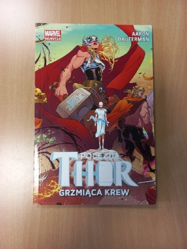 Zdjęcie oferty: Potężna Thor Tom 1 Grzmiąca krew Jason Aaron, Russell Dauterman