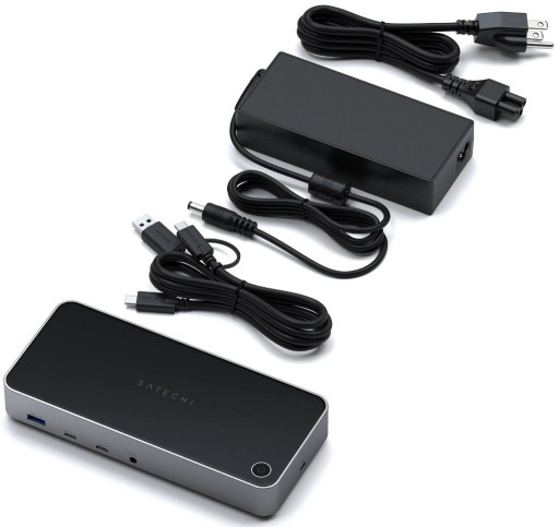 Zdjęcie oferty: Hub SATECHI ST-D4KTM-EU USB Typu C, Aktywny Czarno-srebrny