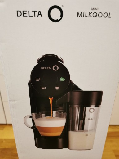 Zdjęcie oferty: EKSPRES KAPSUŁKOWY Z DOZOWNIKIEM MLEKA DELTA Q MINI MILKQOOL