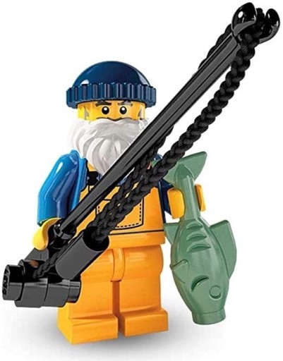 Zdjęcie oferty: LEGO minifigures 3 series Wędkarz