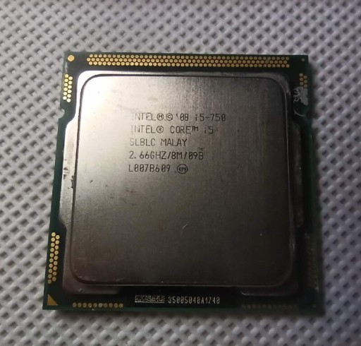 Zdjęcie oferty: Intel i5 750 LGA1156 4 rdzenie 3,2Ghz