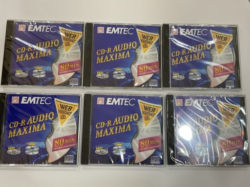 Zdjęcie oferty: EMTEC CD-R Audio Maxima 80