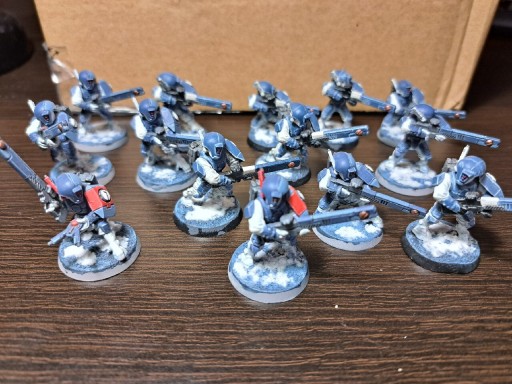 Zdjęcie oferty: TAU Fire Warrior Team - 14 szt, pomalowani