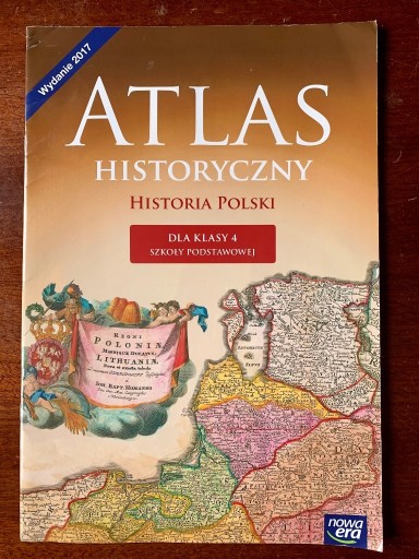 Zdjęcie oferty: Atlas historyczny Historia Polski kl.4 SP Praca zb