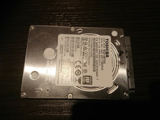 Zdjęcie oferty: Dysk Twardy 500 GB Toshiba 2,5'' 