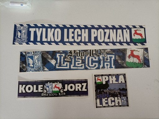 Zdjęcie oferty: Vlepki  Lech Poznań Legion Piła Unikat 