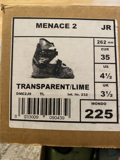 Zdjęcie oferty: Buty narciarskie 35