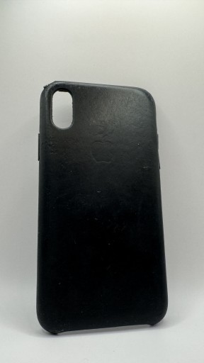 Zdjęcie oferty: Oryginalne Skórzane Etui IPhone X / Xs Black