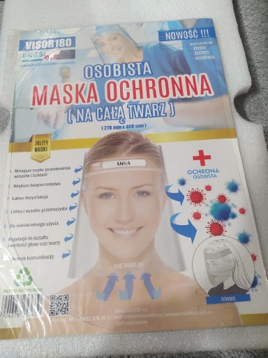 Zdjęcie oferty: Maska ochronna ( Na całą twarz )