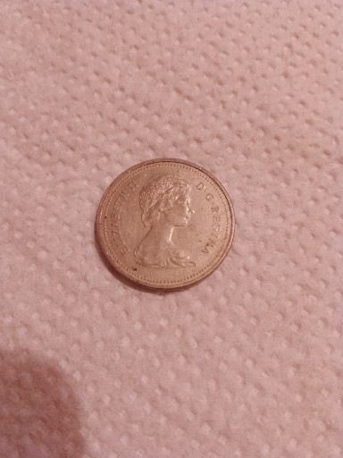Zdjęcie oferty: Moneta 5 cents canada 1985 z królową Elżbieta II n